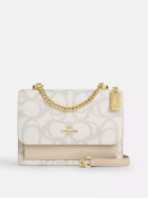 COACH Klare Crossbody Bag In Sketch Signature Canvas