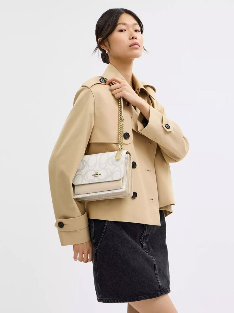 COACH Klare Crossbody Bag In Sketch Signature Canvas - Image 5
