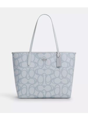 COACH City Tote Bag In Sketch Signature Canvas