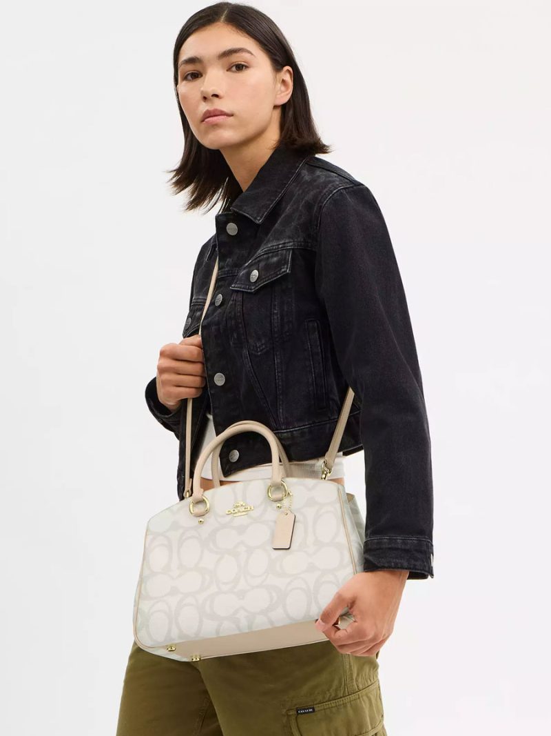COACH Savannah Carryall Bag In Sketch Signature Canvas - Image 5