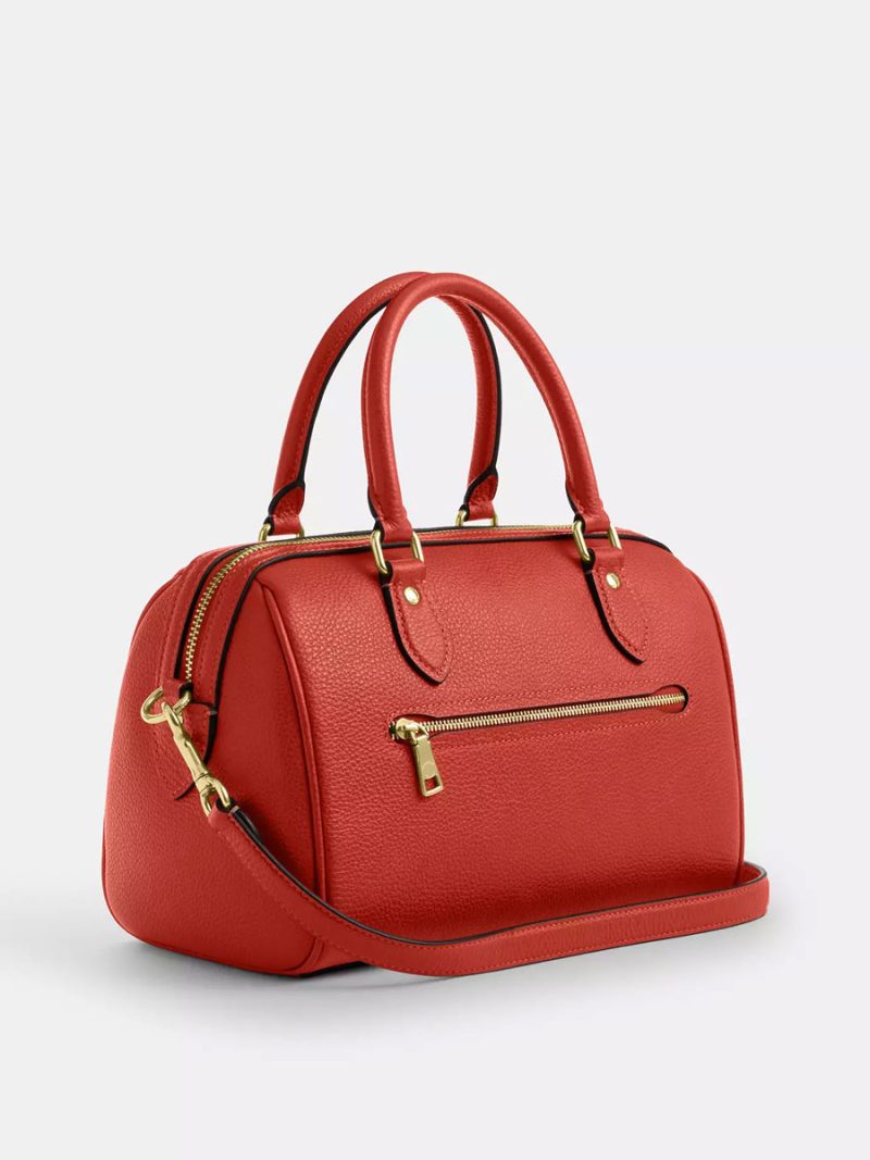 COACH Rowan Satchel Bag With Charms - Image 4