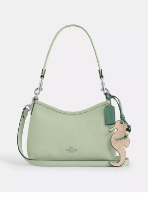 COACH Laurel Small Shoulder Bag With Seahorse Charm