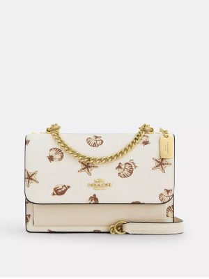 COACH Mini Klare Crossbody Bag With Shell Print