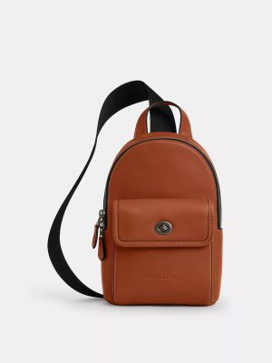 COACH Small Turnlock Sling Pack