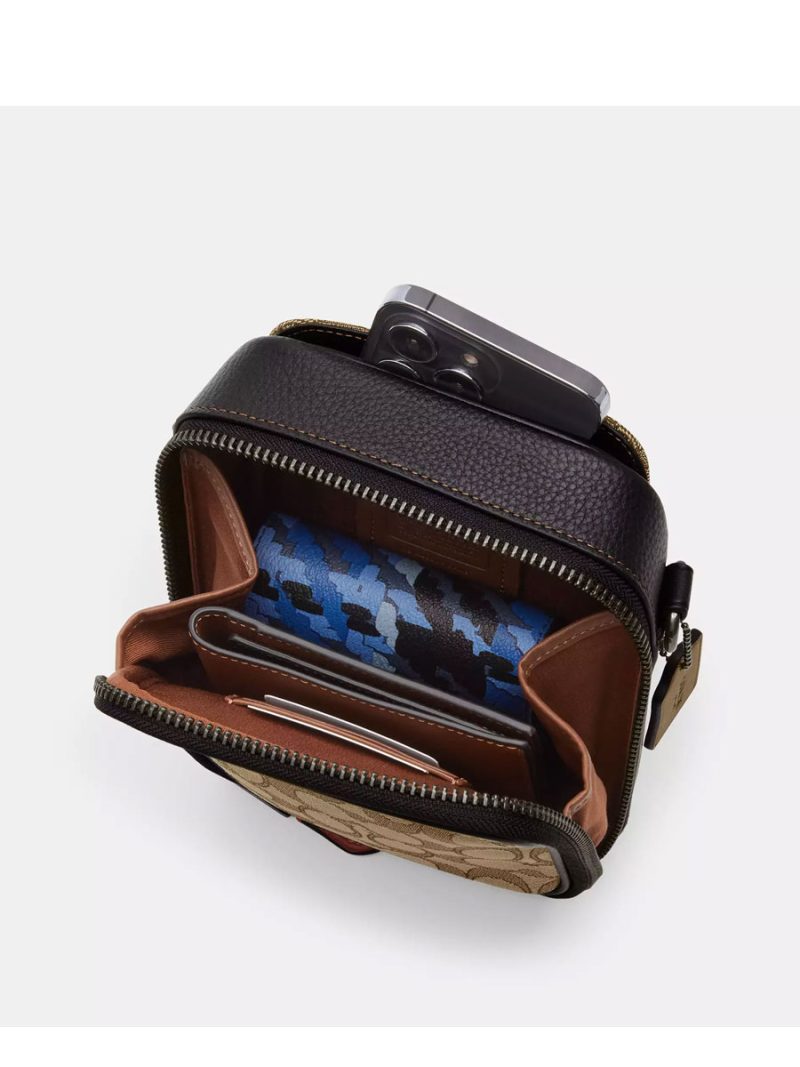 COACH Stanton Crossbody Bag In Signature Canvas - Image 2