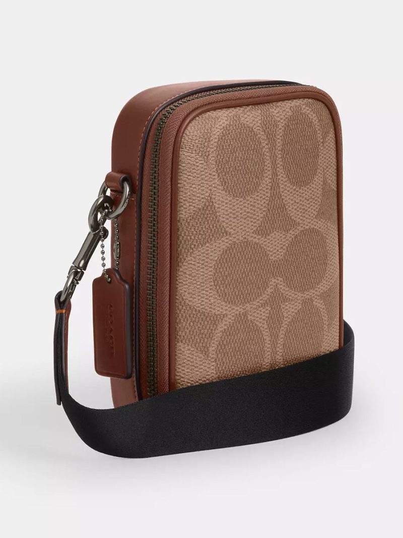 COACH Stanton Crossbody Bag In Signature Canvas - Image 3
