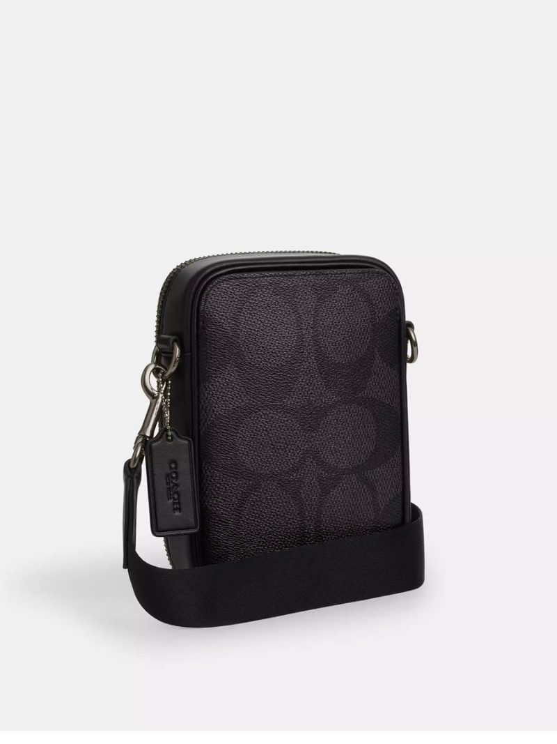 COACH Stanton Crossbody Bag In Signature Canvas - Image 4