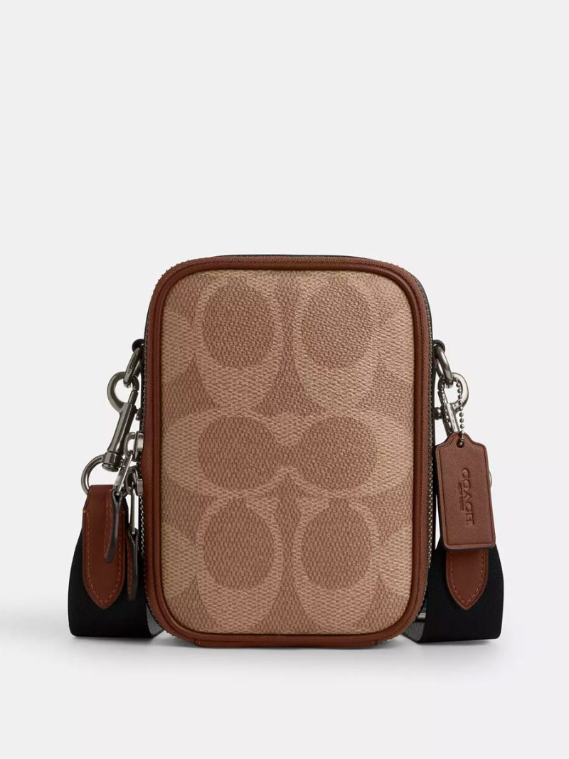 COACH Stanton Crossbody Bag In Signature Canvas