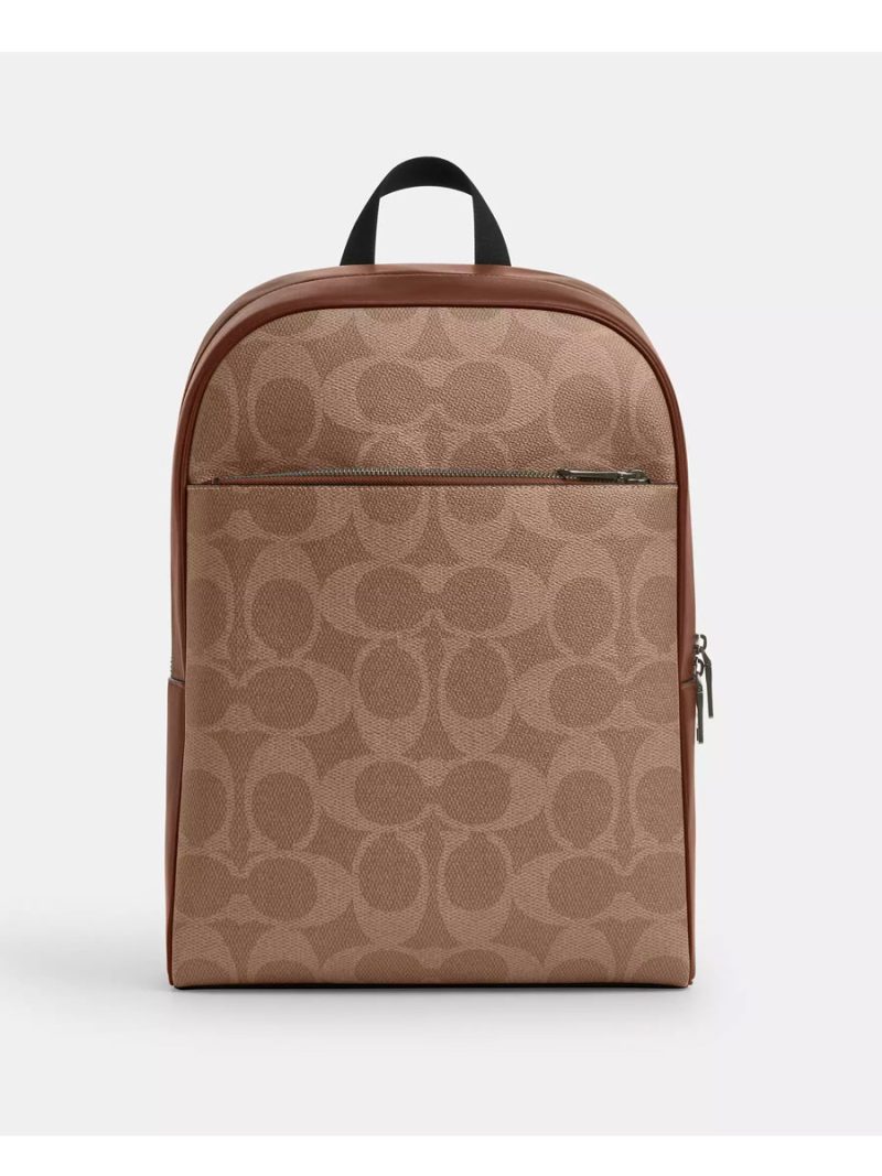 COACH Owen Backpack In Signature Canvas