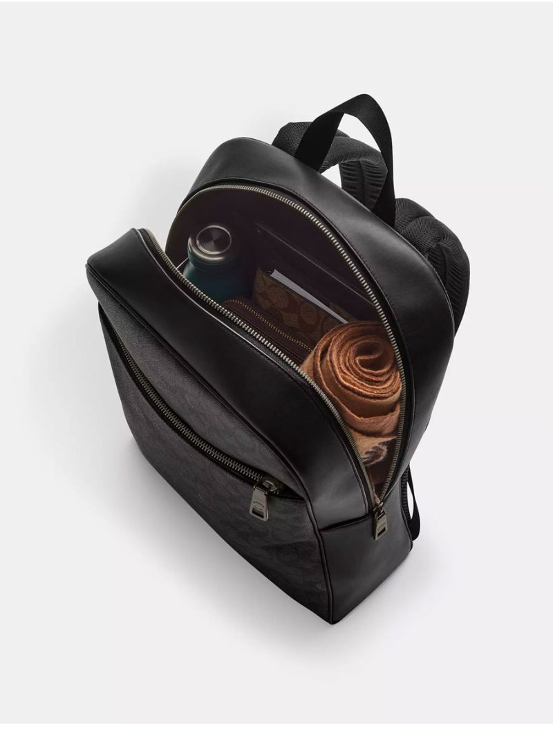 COACH Owen Backpack In Signature Canvas - Image 2
