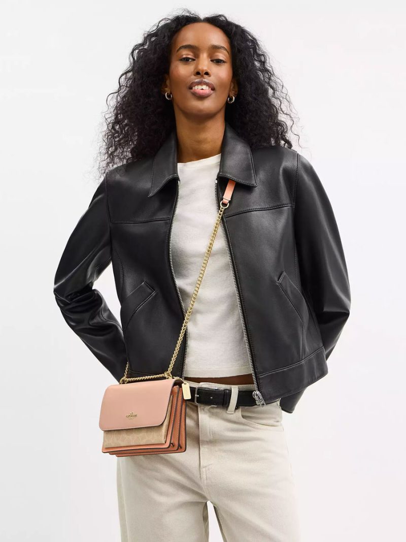 COACH Mini Klare Crossbody Bag In Colorblock Signature Canvas - Image 6