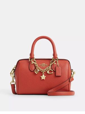 COACH Mini Rowan Crossbody Bag With Charms