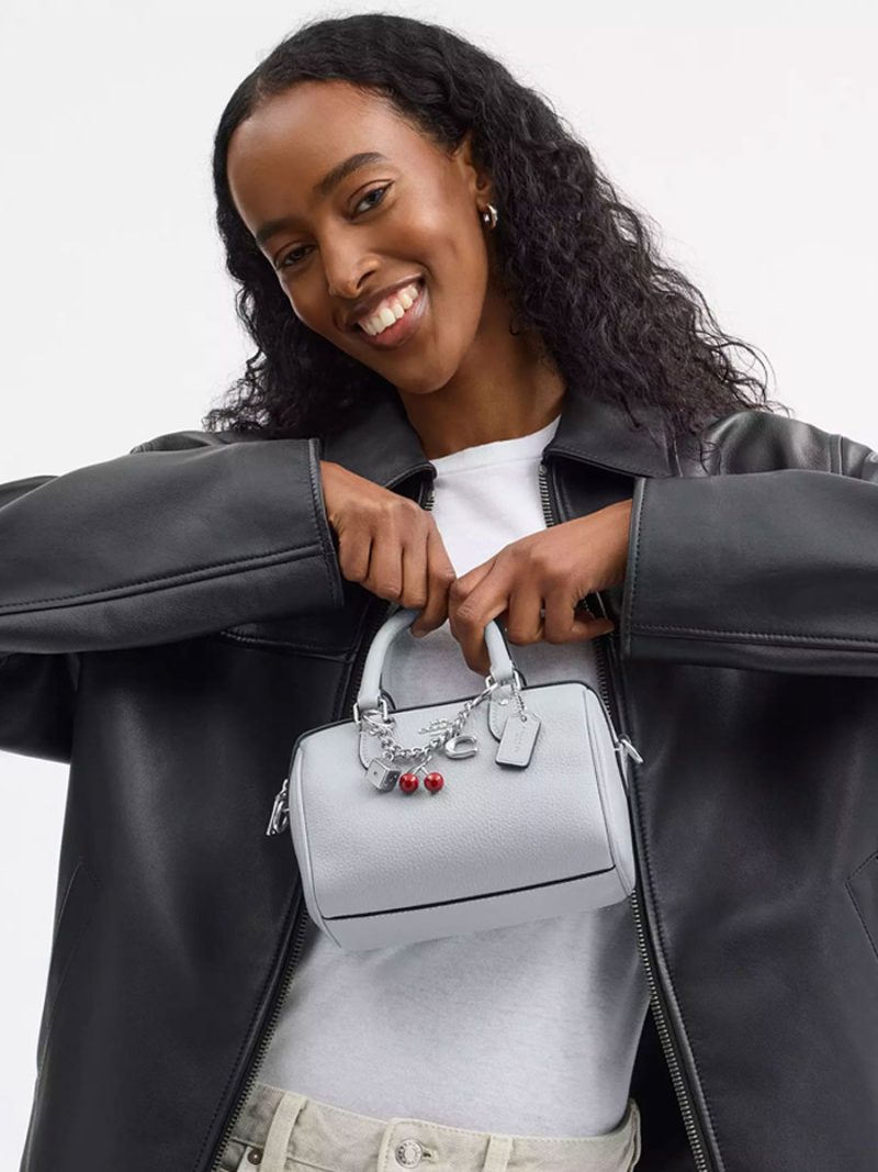 COACH Mini Rowan Crossbody Bag With Charms - Image 5