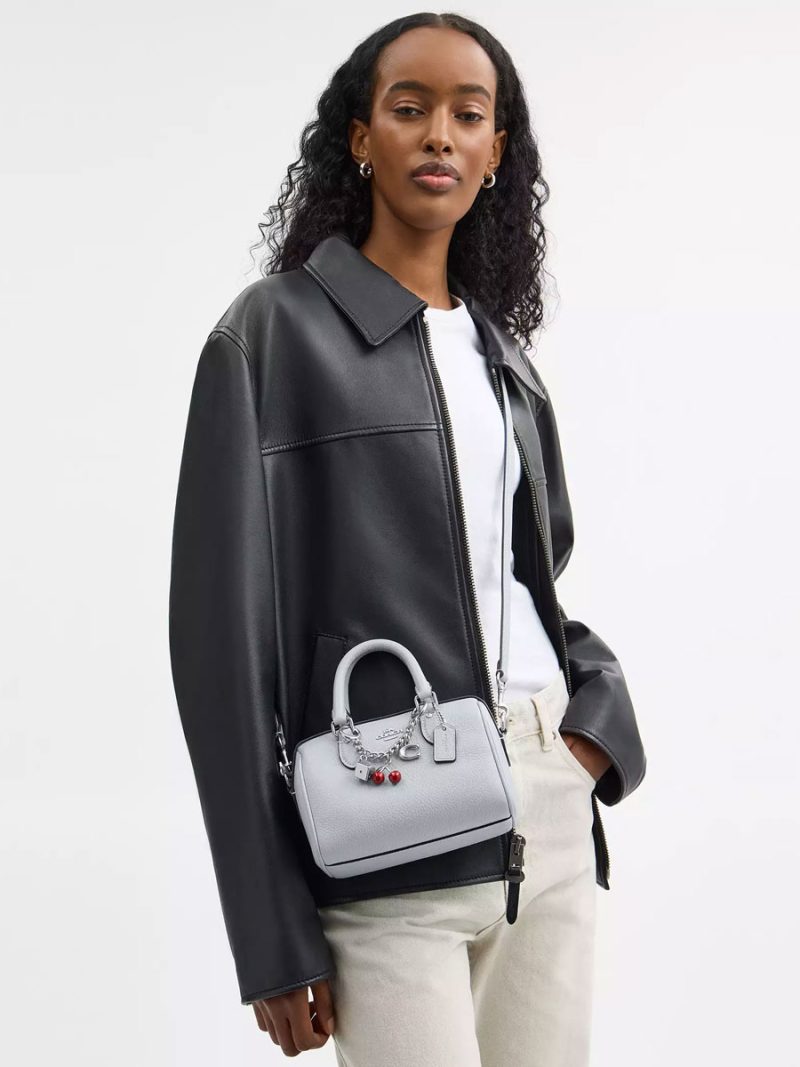 COACH Mini Rowan Crossbody Bag With Charms - Image 6