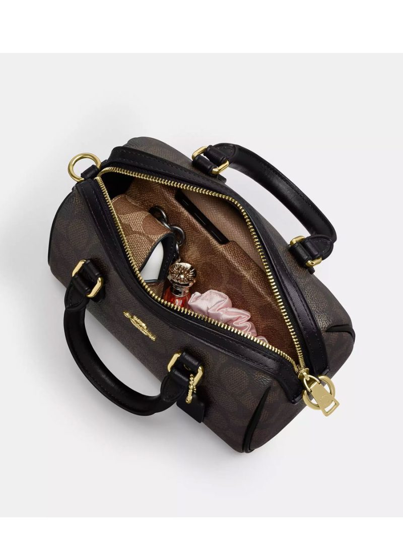 COACH Mini Rowan Crossbody Bag With Charms - Image 2