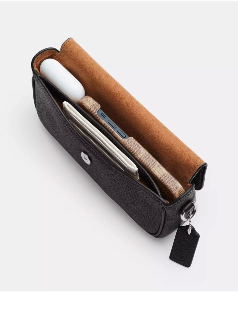 COACH Hailey Flap Bag In Sketch Signature Canvas - Image 2