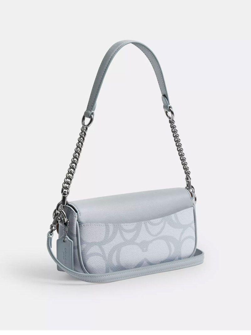 COACH Hailey Flap Bag In Sketch Signature Canvas - Image 4
