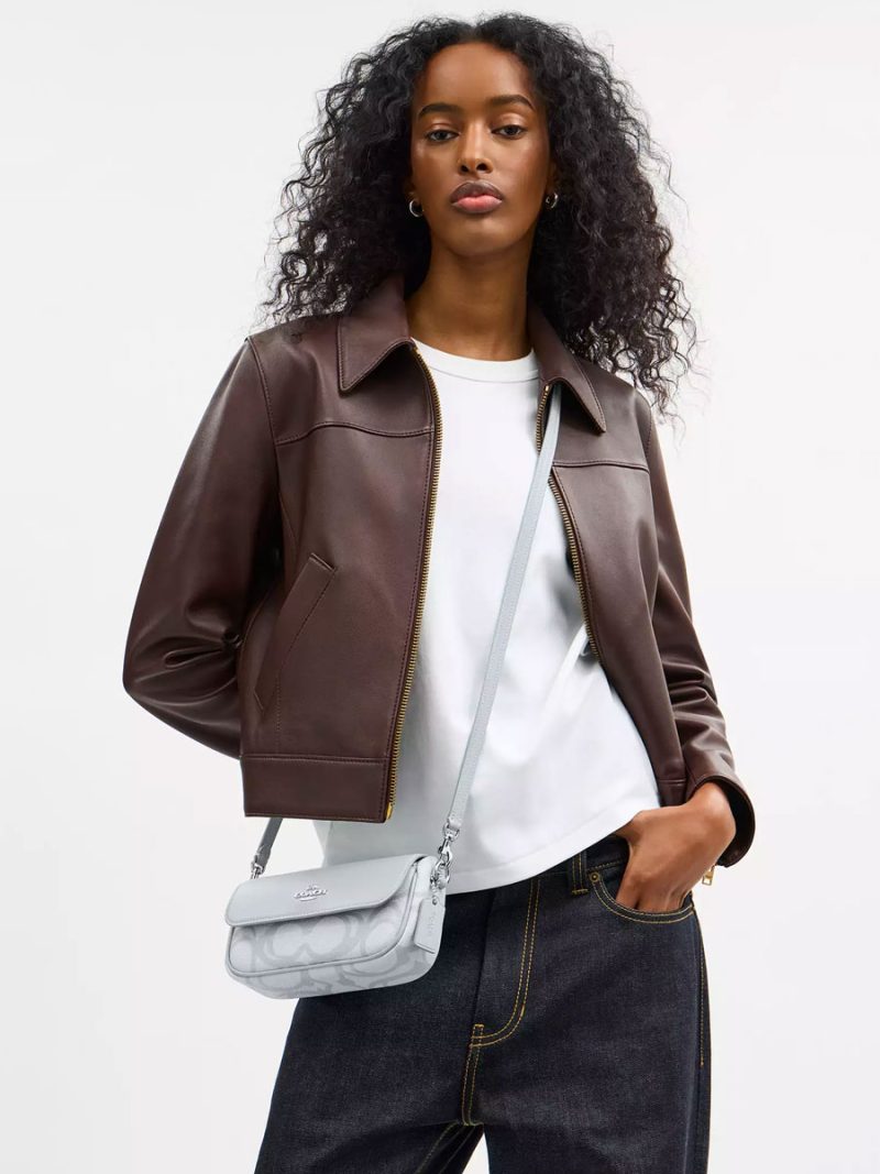 COACH Hailey Flap Bag In Sketch Signature Canvas - Image 6