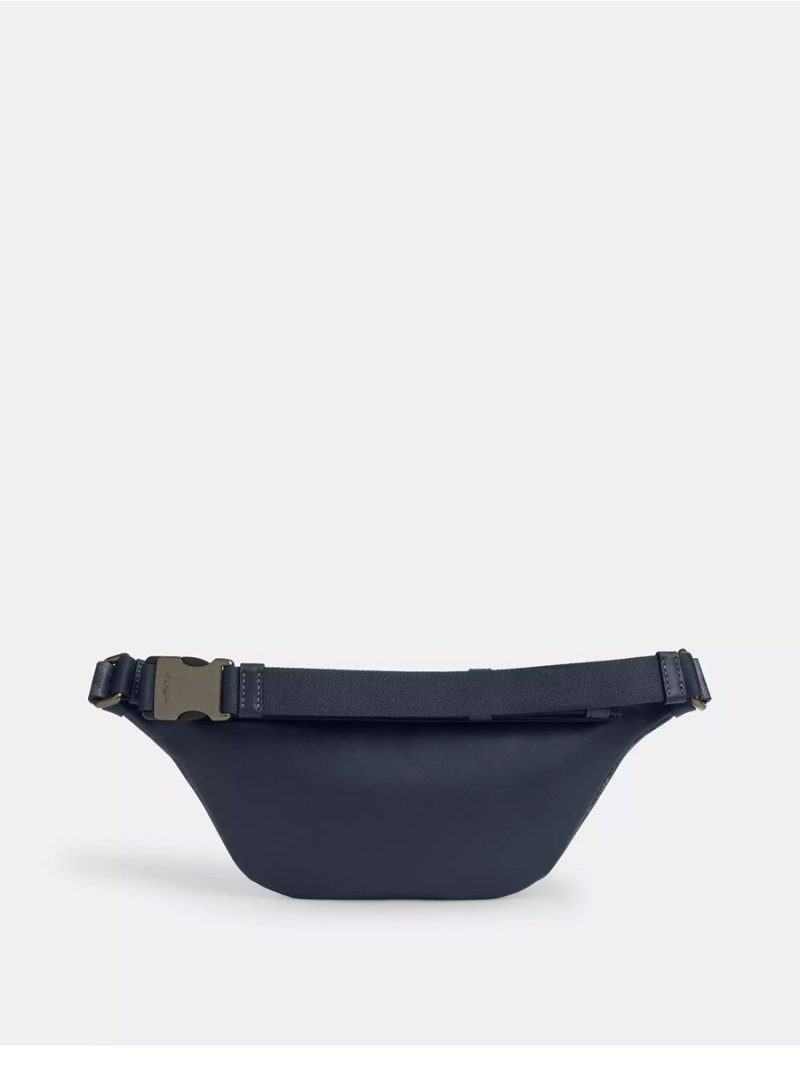 COACH Warren Mini Belt Bag In Blocked Signature Canvas - Image 4
