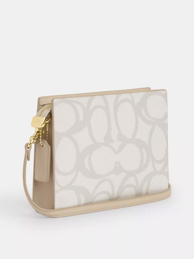 COACH Slim Crossbody Bag In Sketch Signature Canvas - Image 4