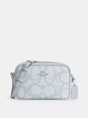 COACH Mini Jamie Camera Bag In Sketch Signature Canvas