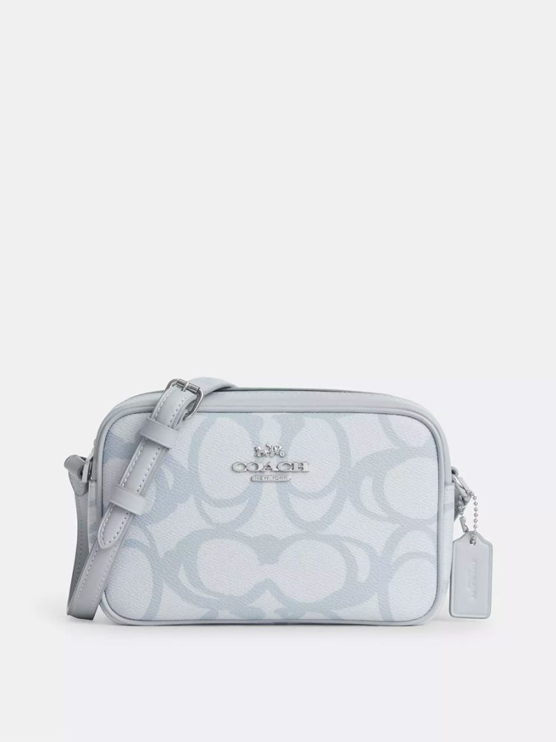 COACH Mini Jamie Camera Bag In Sketch Signature Canvas