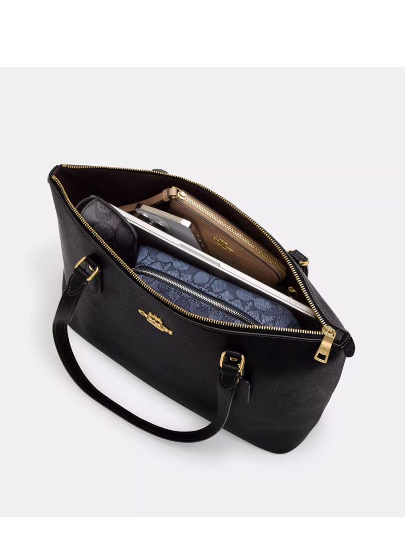COACH Gallery Tote Bag With Shell Print - Image 2