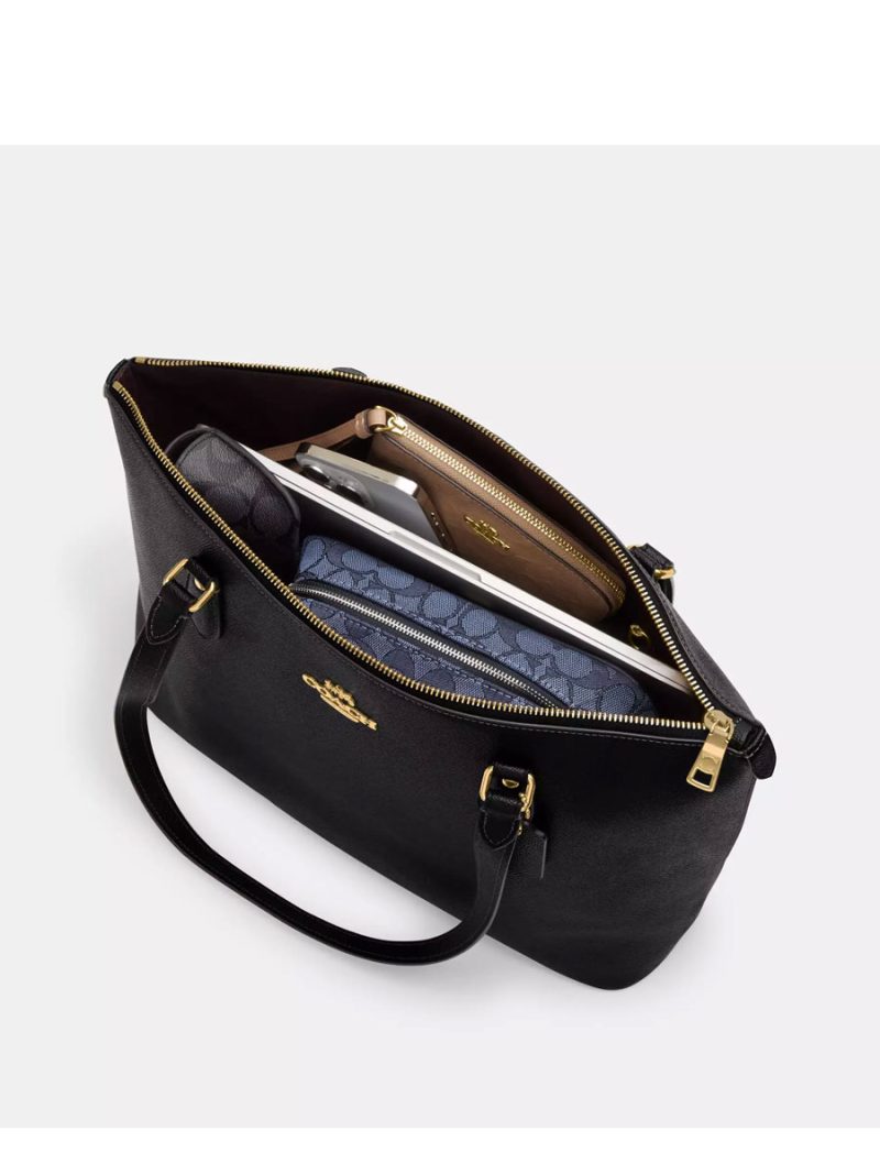 COACH Gallery Tote Bag With Shell Print - Image 2
