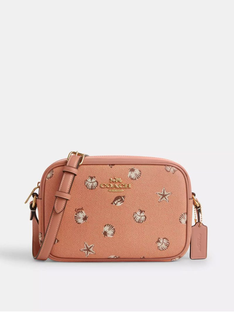 COACH Jamie Camera Bag With Shell Print