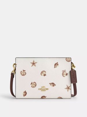COACH Slim Crossbody Bag With Shell Print
