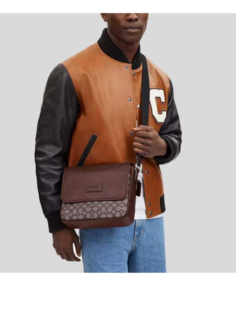 COACH Sprint Map Bag 25 In Signature Jacquard - Image 4