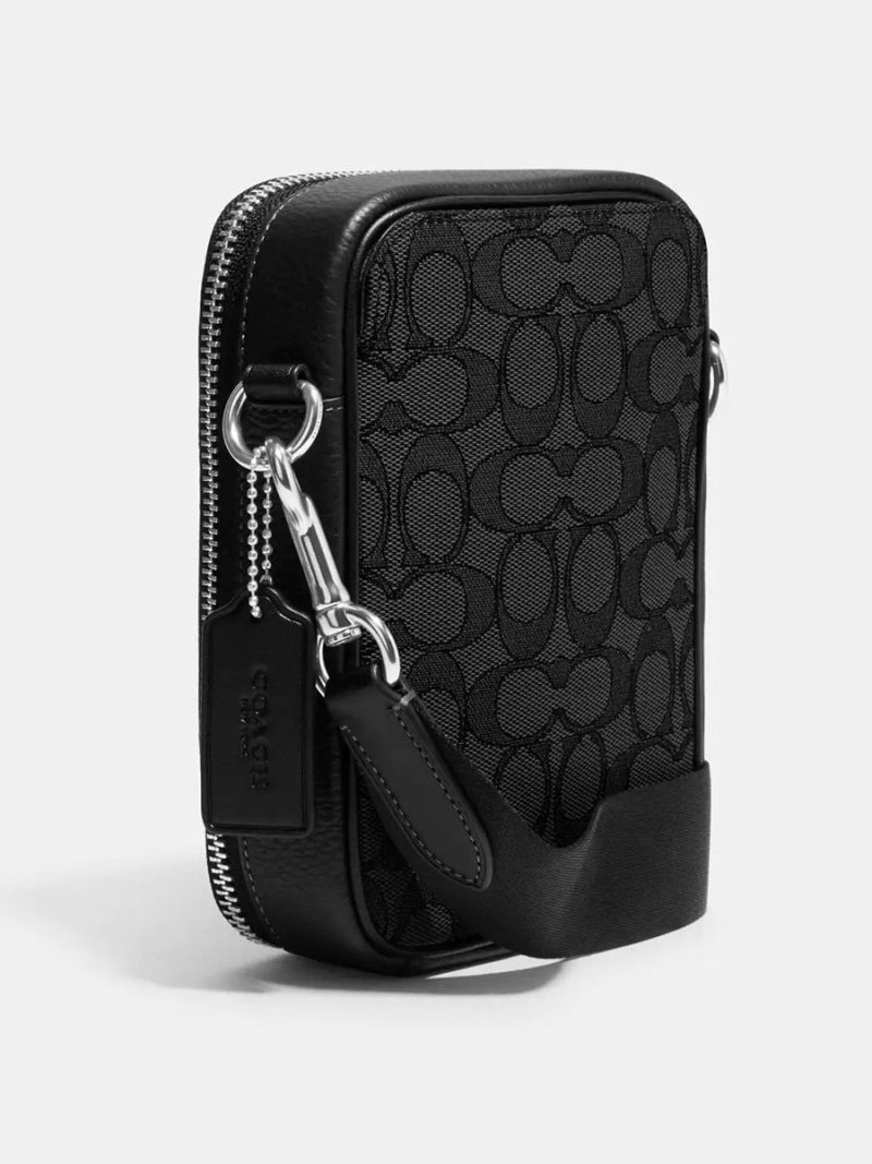 COACH Stanton Crossbody In Signature Jacquard - Image 3
