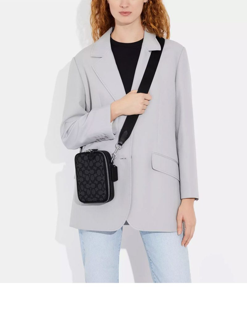 COACH Stanton Crossbody In Signature Jacquard - Image 4