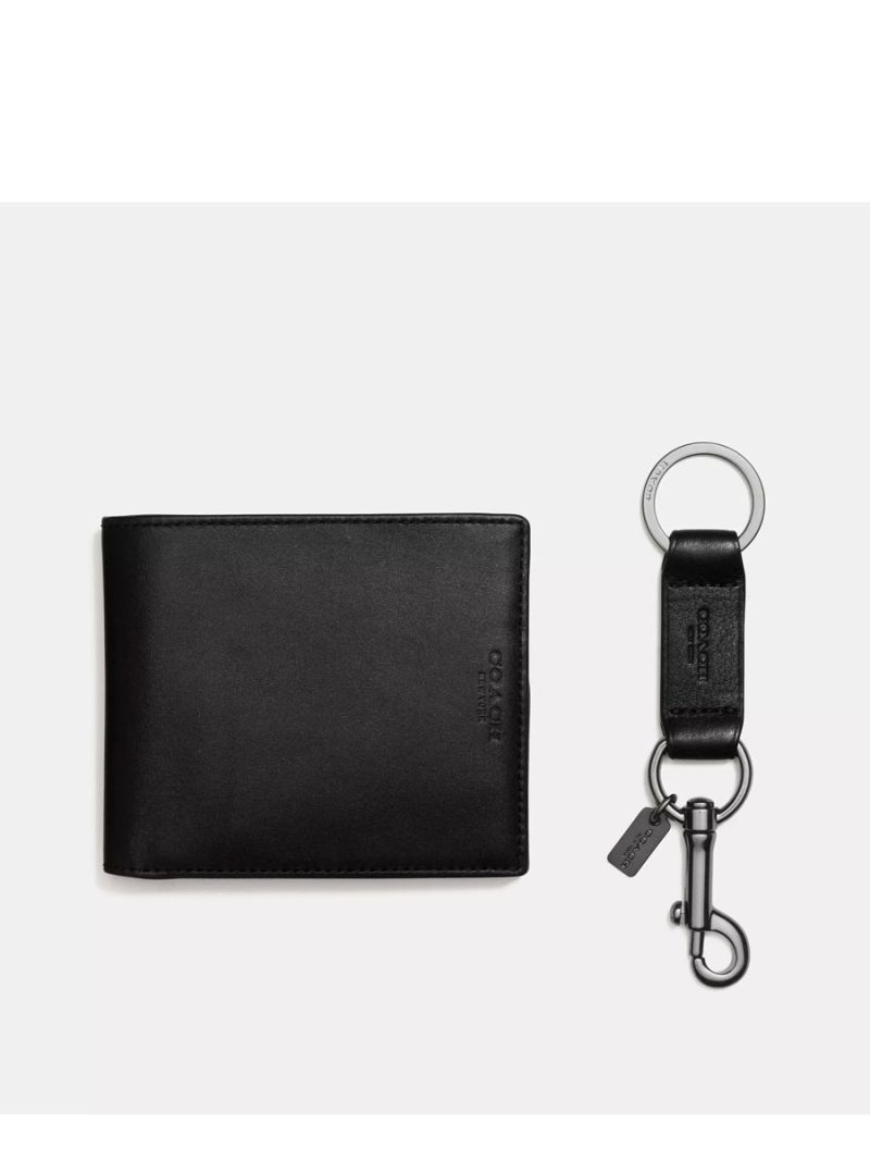 COACH Boxed 3 In 1 Wallet Gift Set - Image 2