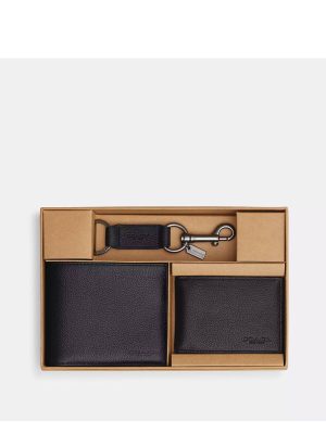 COACH Boxed 3 In 1 Wallet Gift Set