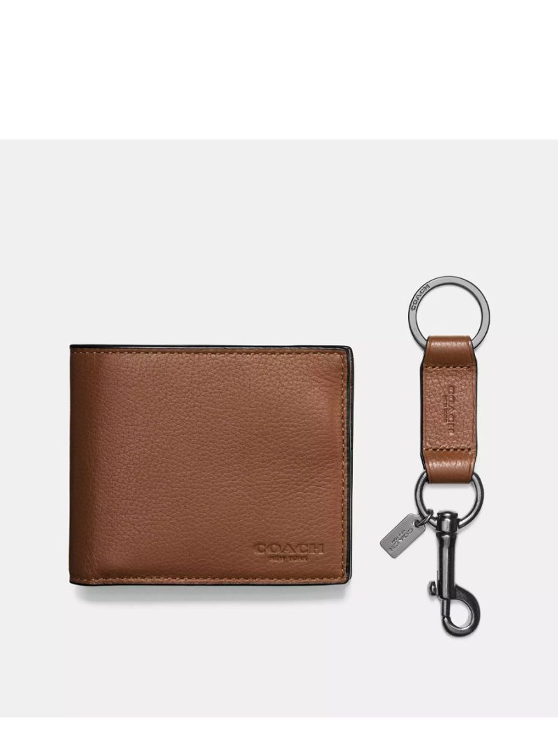 COACH Boxed 3 In 1 Wallet Gift Set - Image 2