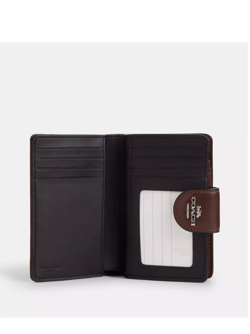 COACH Medium Corner Zip Wallet In Signature Jacquard - Image 2