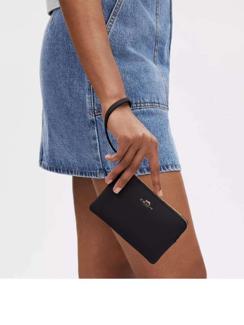COACH Corner Zip Wristlet - Image 3