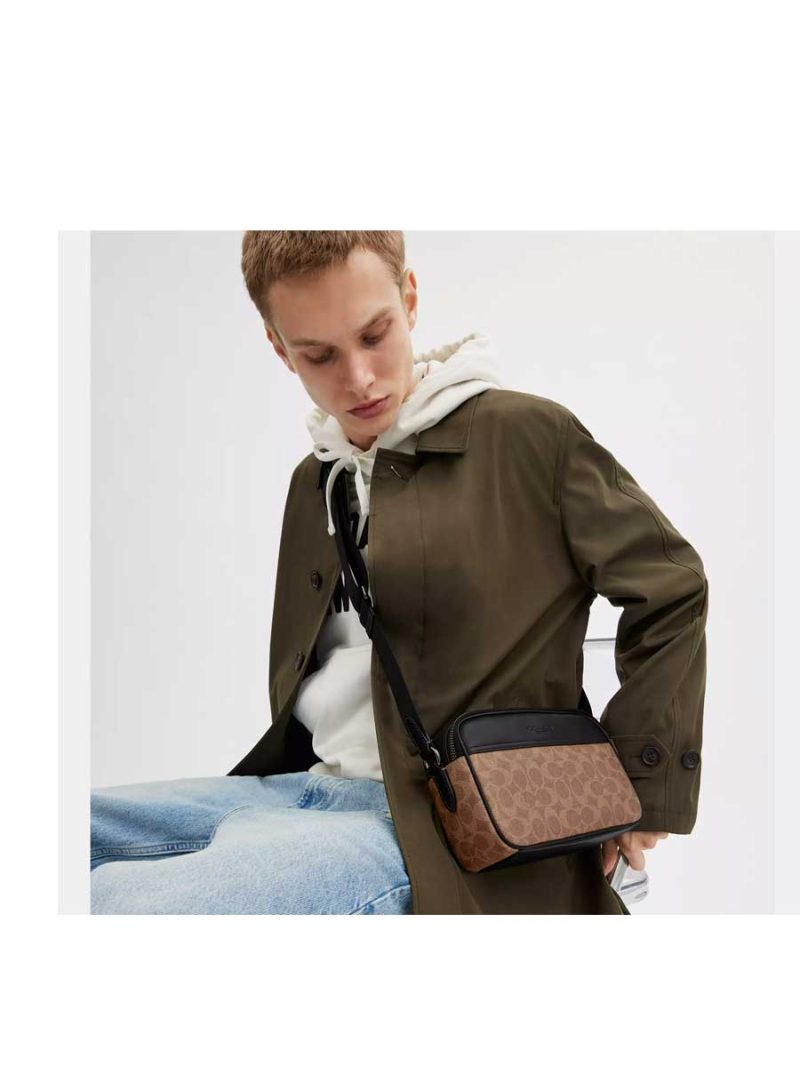 COACH Graham Crossbody Bag In Signature Canvas - Image 4