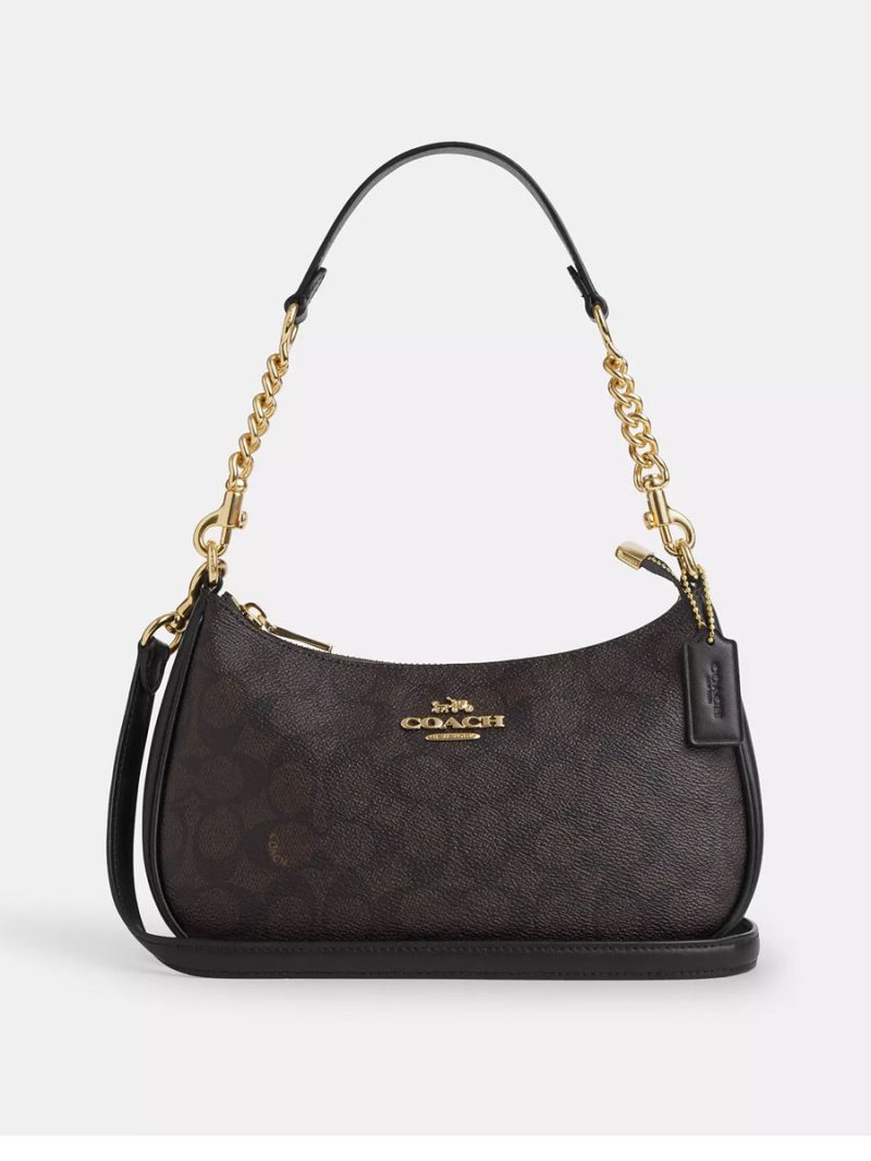COACH Teri Shoulder Bag In Signature Canvas