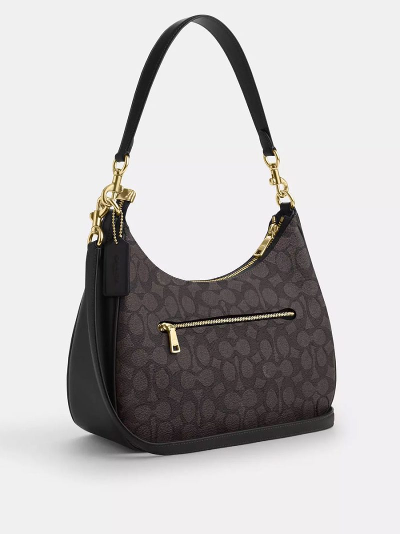COACH Teri Hobo Bag In Signature Canvas - Image 4