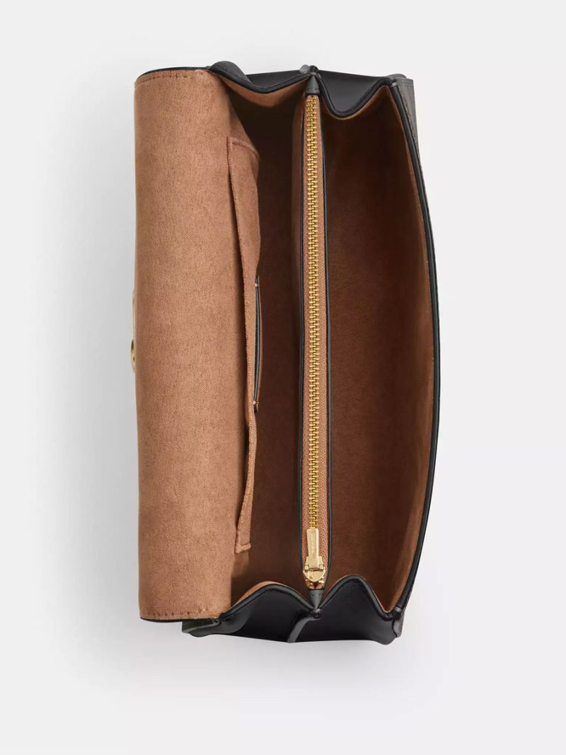 COACH Eliza Top Handle Bag In Signature Canvas - Image 2