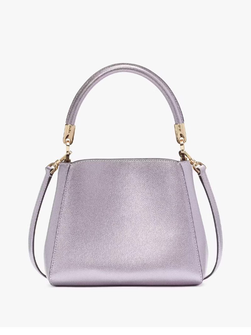 KATE SPADE Phoebe Metallic Small Top Handle Satchel - Image 4