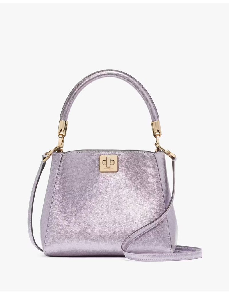 KATE SPADE Phoebe Metallic Small Top Handle Satchel