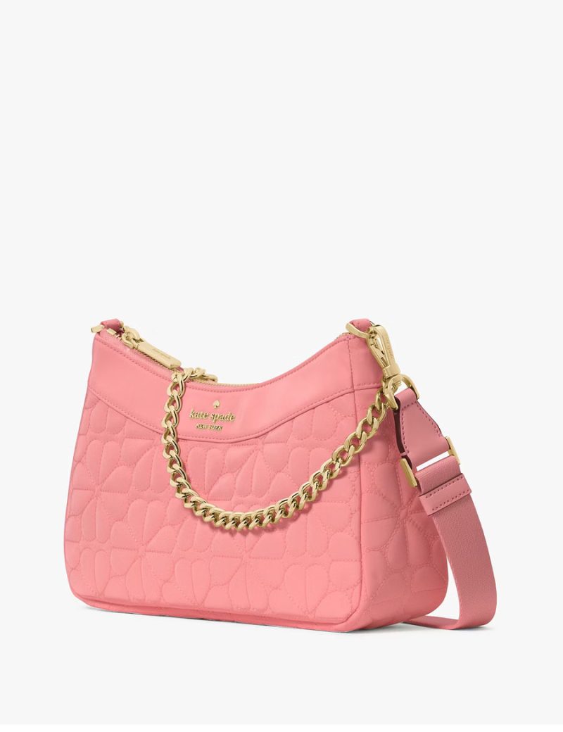 KATE SPADE Spade Flower Quilted Fabric Convertible Crossbody - Image 3