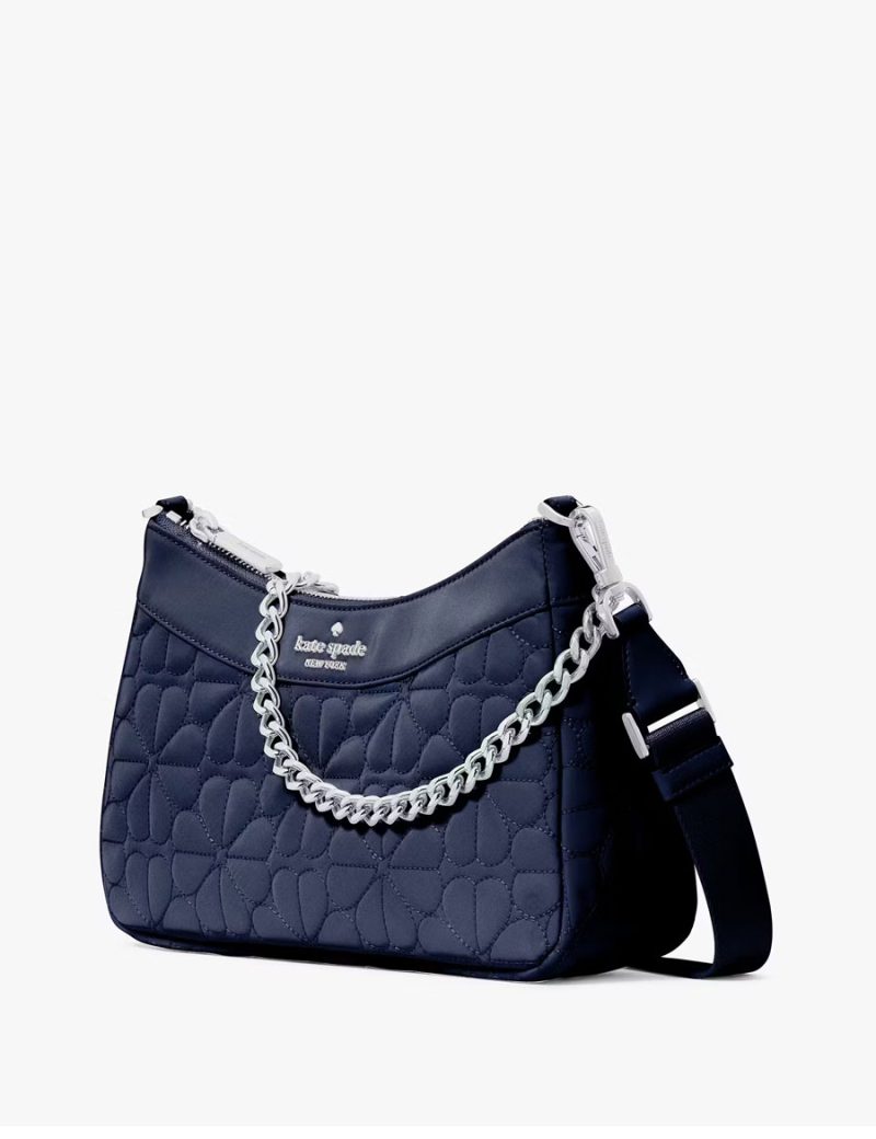 KATE SPADE Spade Flower Quilted Fabric Convertible Crossbody - Image 3