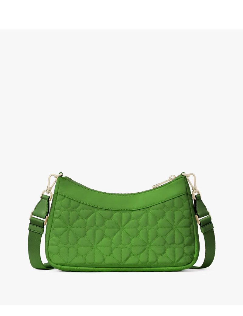 KATE SPADE Spade Flower Quilted Fabric Convertible Crossbody - Image 4