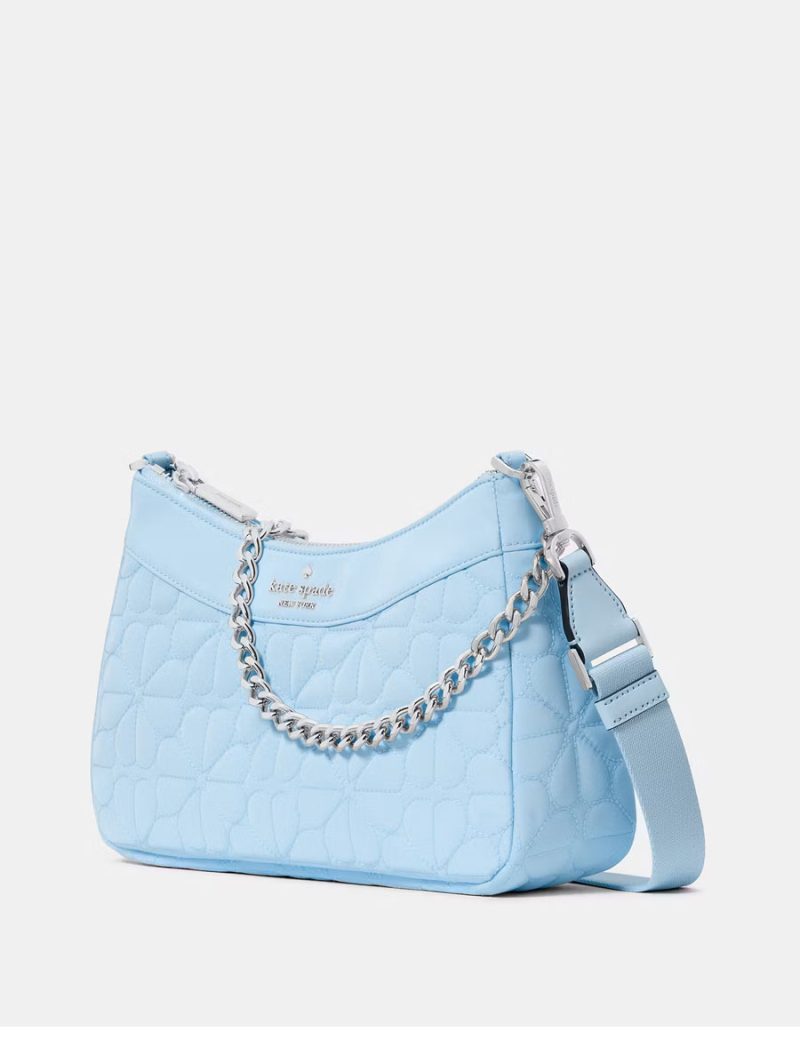 KATE SPADE Spade Flower Quilted Fabric Convertible Crossbody - Image 3