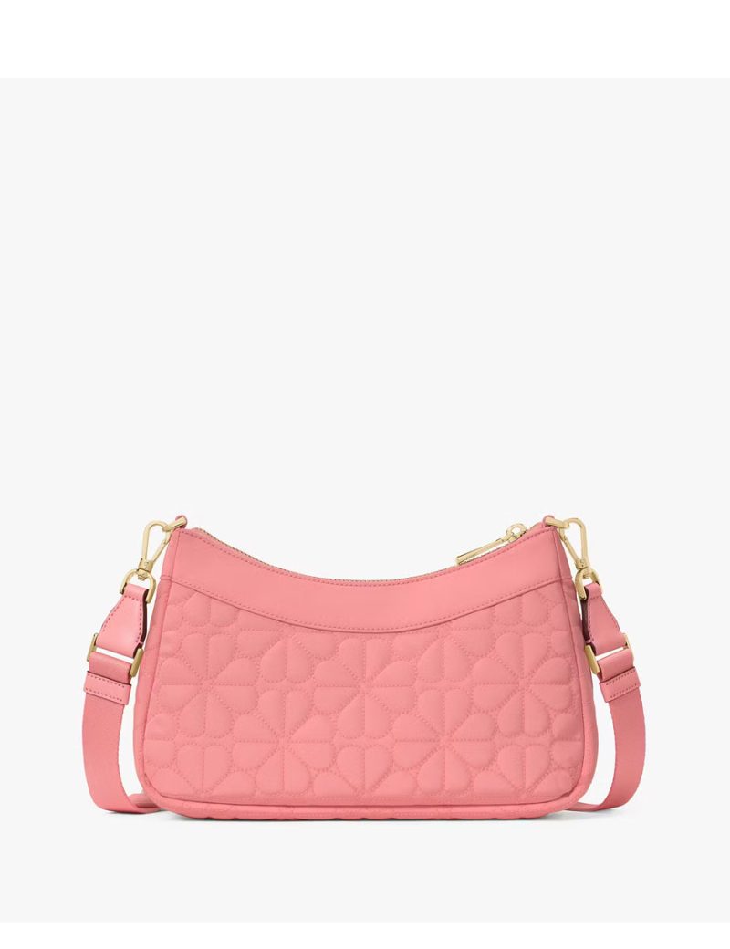 KATE SPADE Spade Flower Quilted Fabric Convertible Crossbody - Image 4