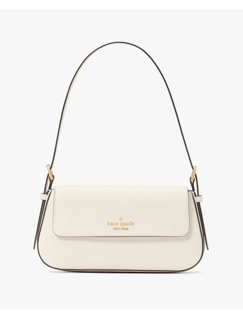 KATE SPADE Madison Saffiano Leather Small Flap Shoulder Bag
